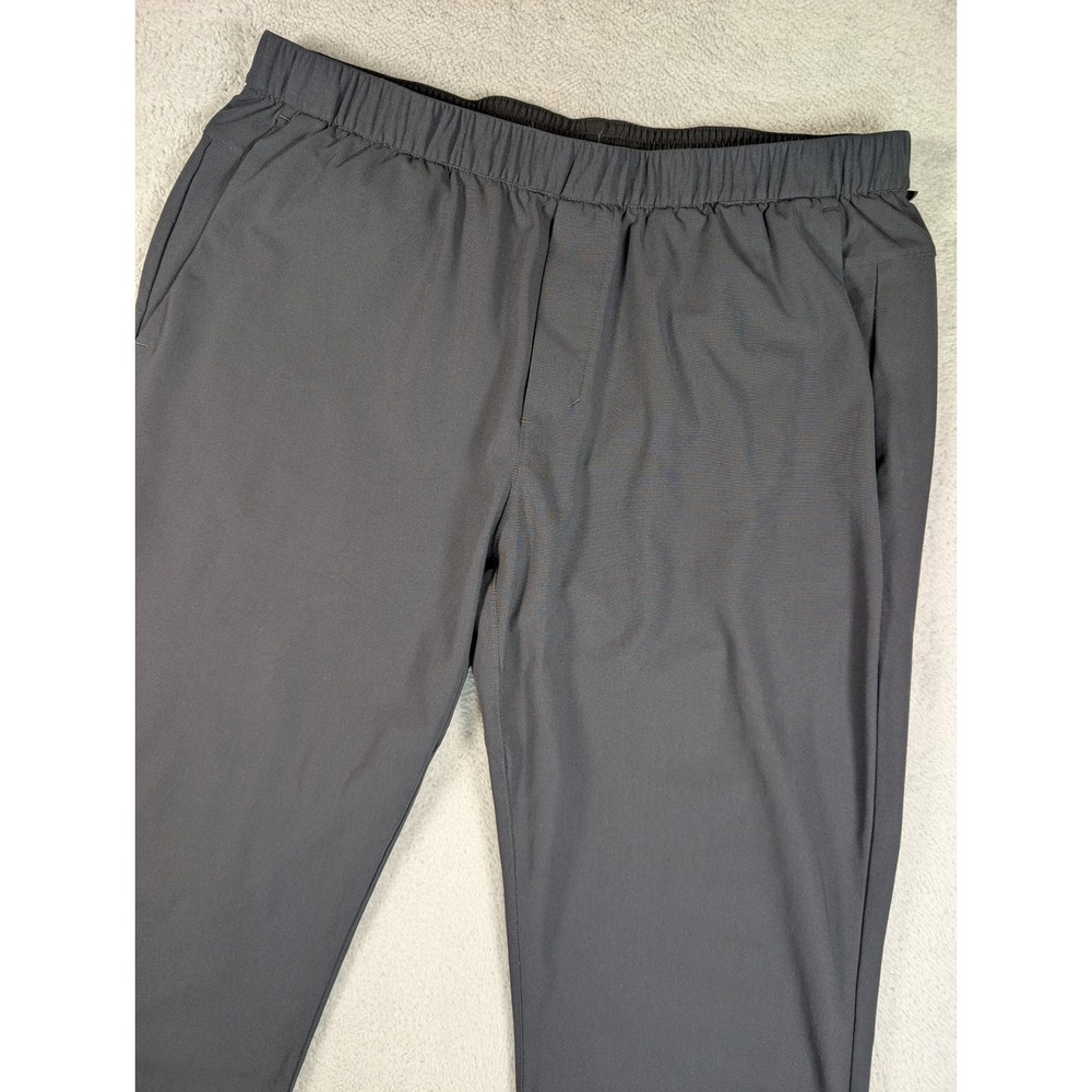 Lululemon ABC Warpstreme Slim-Fit Pull-On Jogger Pants Mens XL LM5B44S Gray